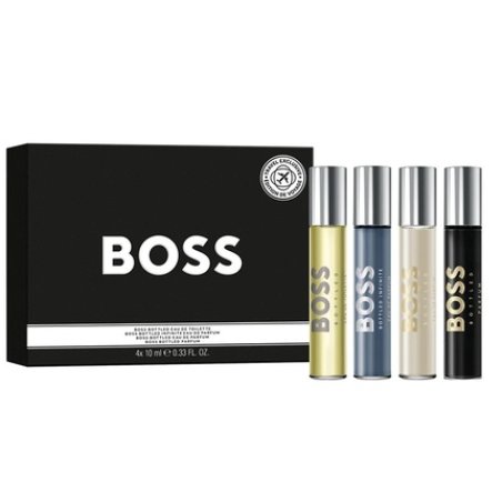 Hugo Boss Miniature Set - Includes Bottled Eau De Toilette Spray 10ml, Bottled Eau De Parfum Spray 10ml, Infinite Eau