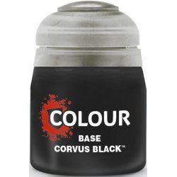 Games Workshop BASE: CORVUS BLACK (12ML) (6-PACK)