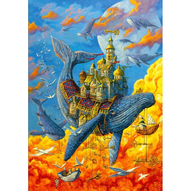 Puzzle Good Loot 1000 Imagination Roch Urbaniak Klucznik / Keymaster