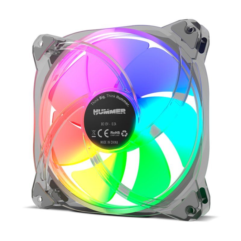 NOX X140-FAN Boitier PC Ventilateur 14 cm Translucide 1 pièce(s)