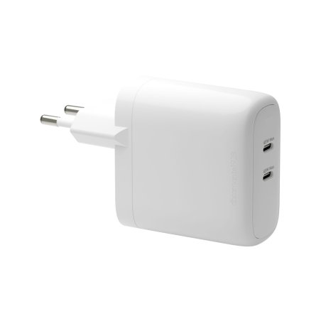 dbramante1928 re-charge - EU Wall Charger - 2x USB-C 45W - W