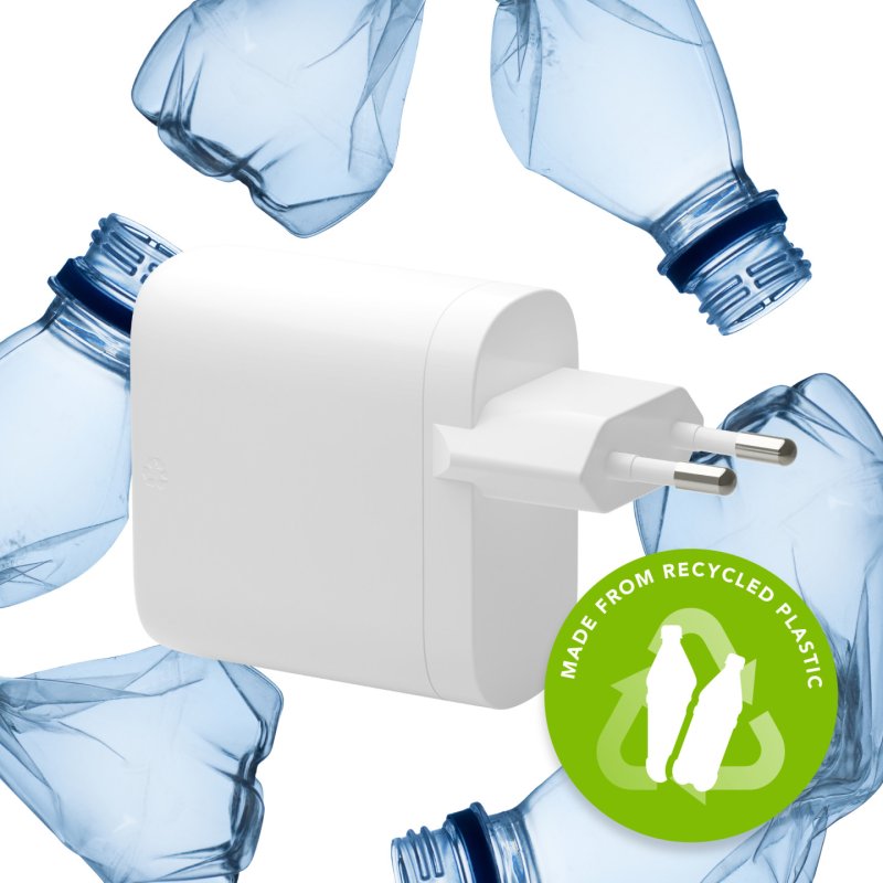 Dbramante1928 - Re-charge - EU Wall Charger - 2x USB-C 45W - White