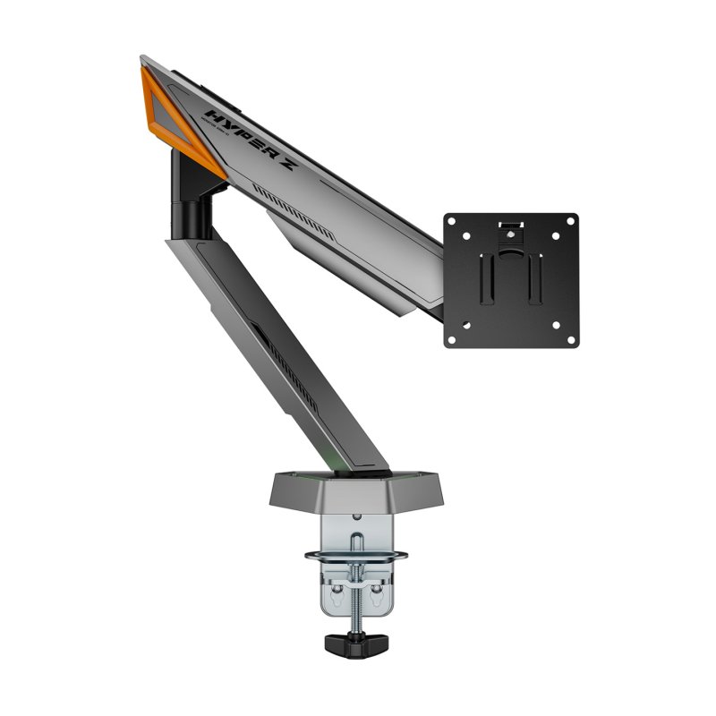 AISENS DT49TSRRGB-347 monitor mount / stand 124.5 cm (49") Desk Black, Grey