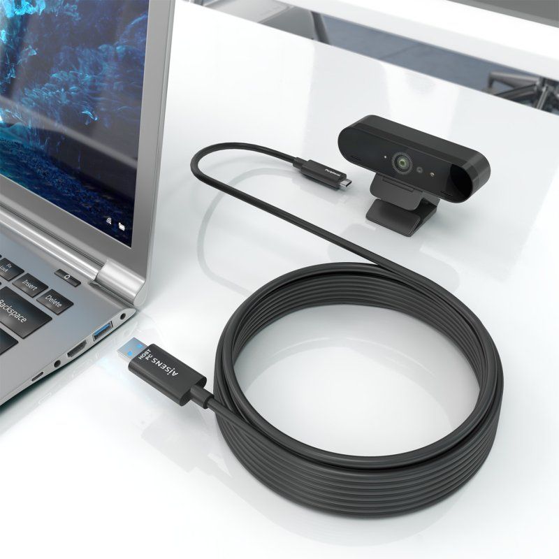 AISENS A157-0925 USB cable USB 3.2 Gen 2 (3.1 Gen 2) 15 m 2 x USB A USB C Black