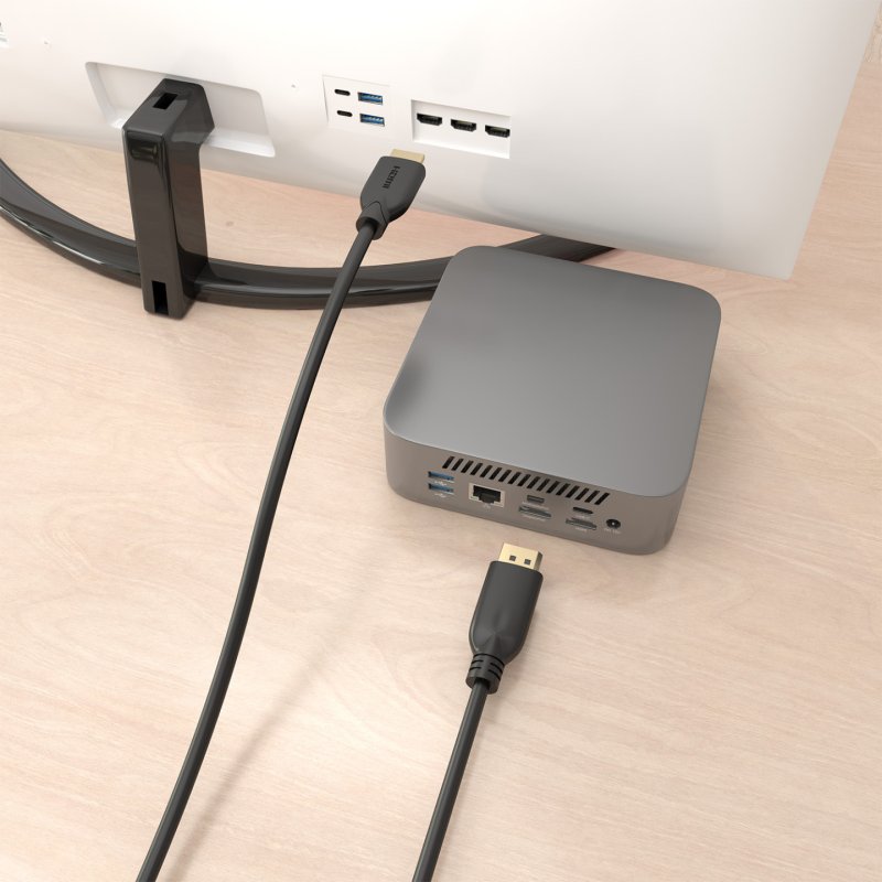 AISENS A125-0921 câble vidéo et adaptateur 7 m DisplayPort HDMI Noir