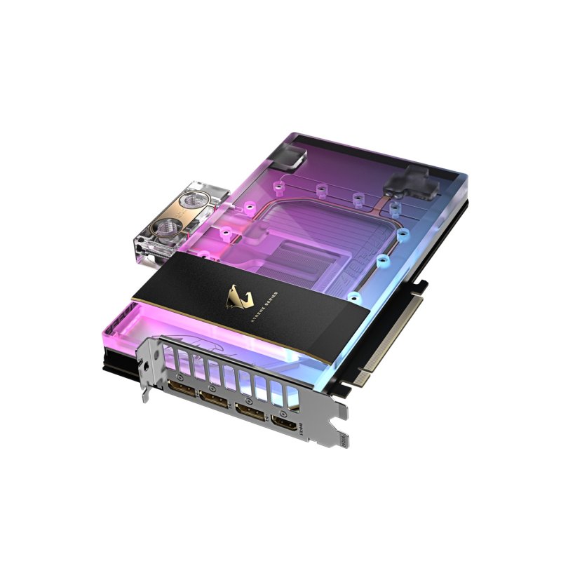GIGABYTE AORUS GeForce RTX 5090 XTREME WATERFORCE WB 32G Carte Graphique - 32 Go GDDR7, 512 bits, PCI-E 5.0, 2655 MHz