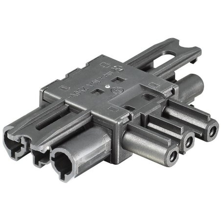 BACHMANN Distributeur GST18 1xIn/2xOut noir, plat