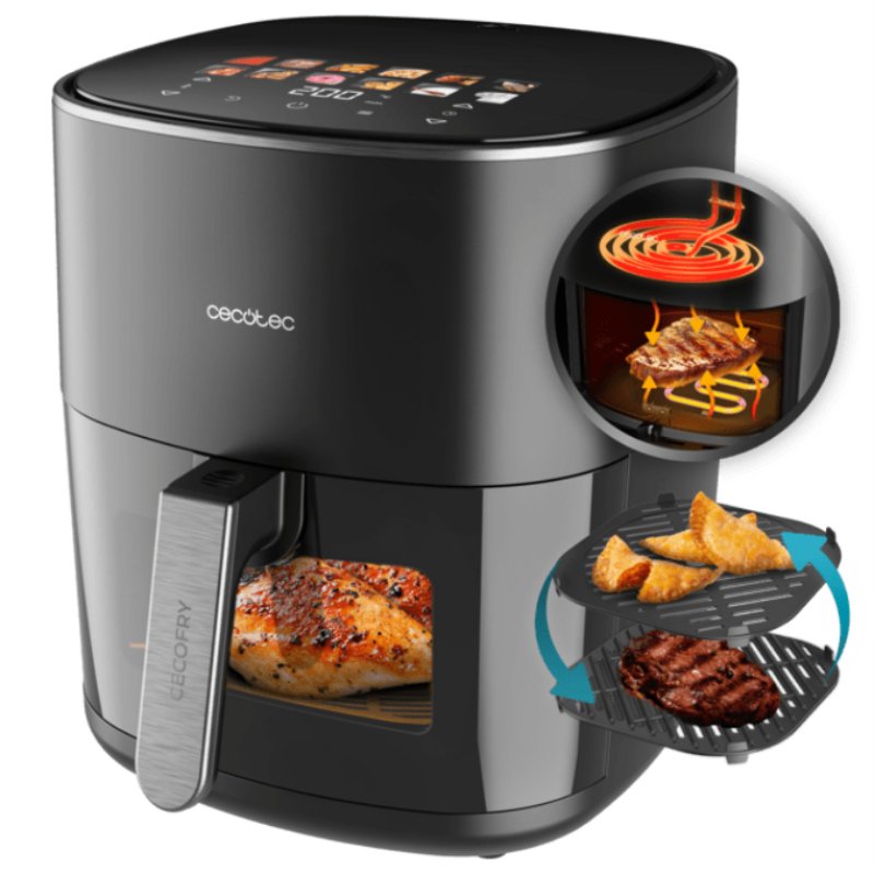 FREIDORA 100500 CECOFRY&GRILL DUOHEAT 65