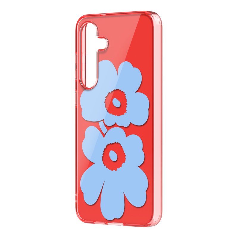Samsung GP-FPS936AMARW mobile phone case 17 cm (6.7") Cover Light Blue, Red