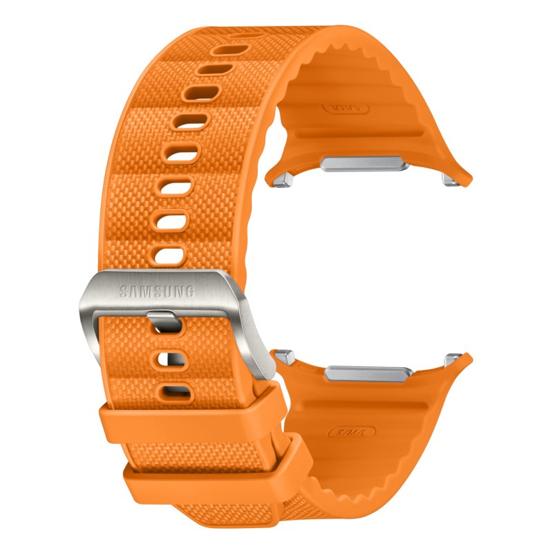 X2 - BRACELET TISSE HYBRIDE ORANGE pour Galaxy Watch Ultra