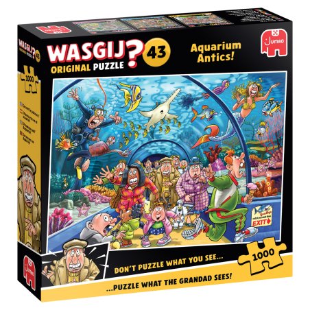 Wasgij Original 43 - Ça sent le poisson ! (1000 pièces)