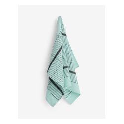 HAY - Linear Tea Towel W52 x L80 (Turquoise)