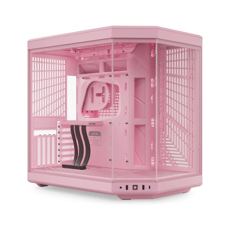 Hyte Y70 Midi-Tower, Tempered Glass- Strawberry Milk