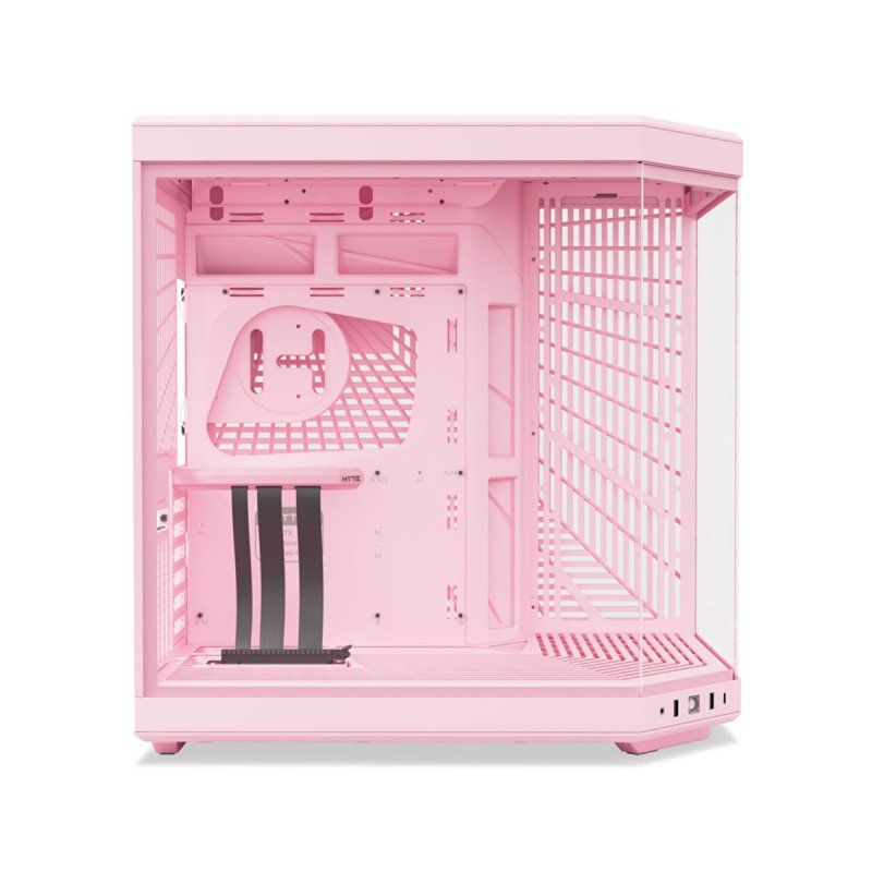 Hyte Y70 Midi-Tower, Tempered Glass- Strawberry Milk