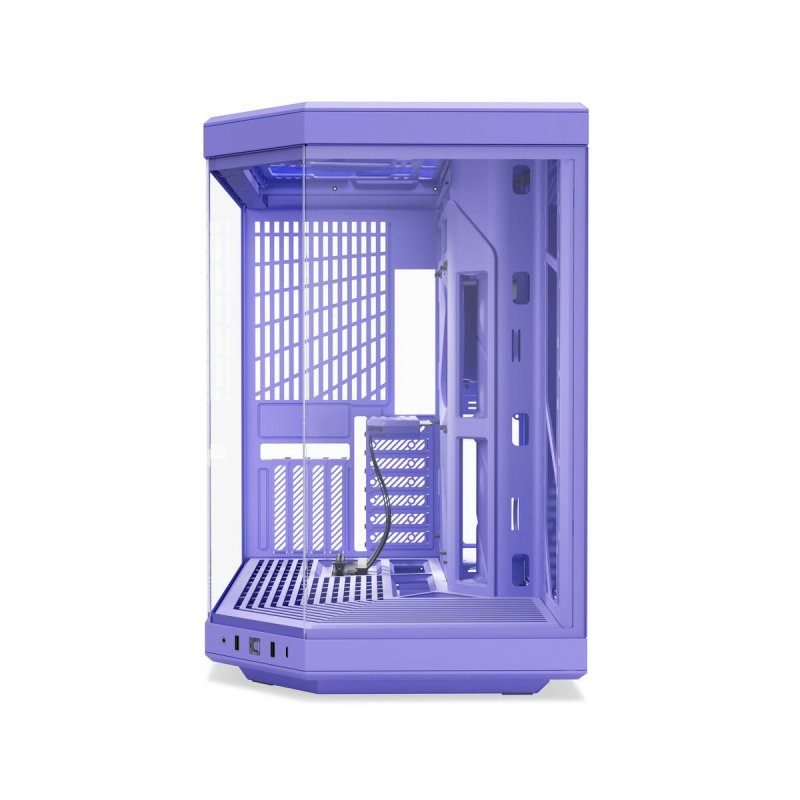 Hyte Y70 Midi-Tower, Tempered Glass - Taro Milk