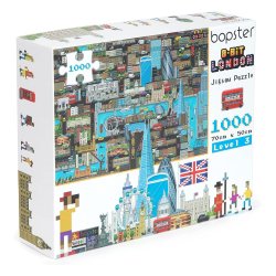 8-Bit Pixel Puzzle London Level 3 1000 Pièces