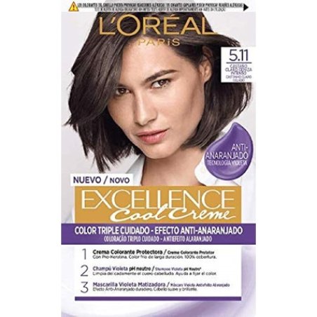 L'Oreal Professionnel Excellence Cool Creme Color cream 5.11 Ultra Ashen Light Brown 1op.