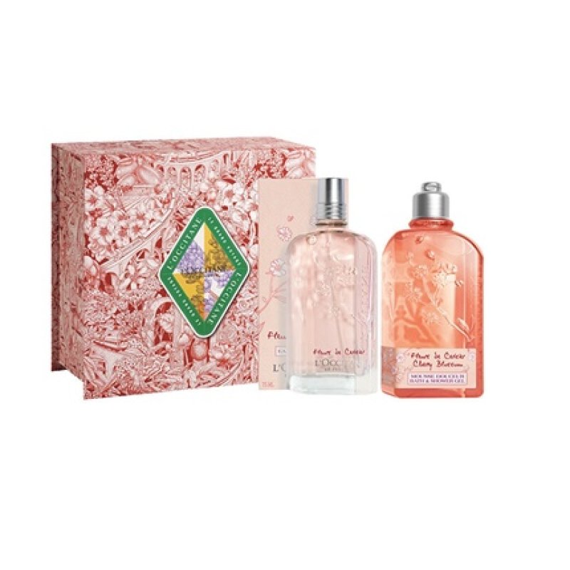 L'Occitane En Provence Cherry Blossom Delicacy Perfume Gift Set