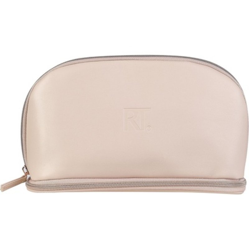 Real Techniques New Nudes Uncovered Bag Cosmetic Travel Waterproof Design Toiletry Makeup Brush Organizer 1 Count