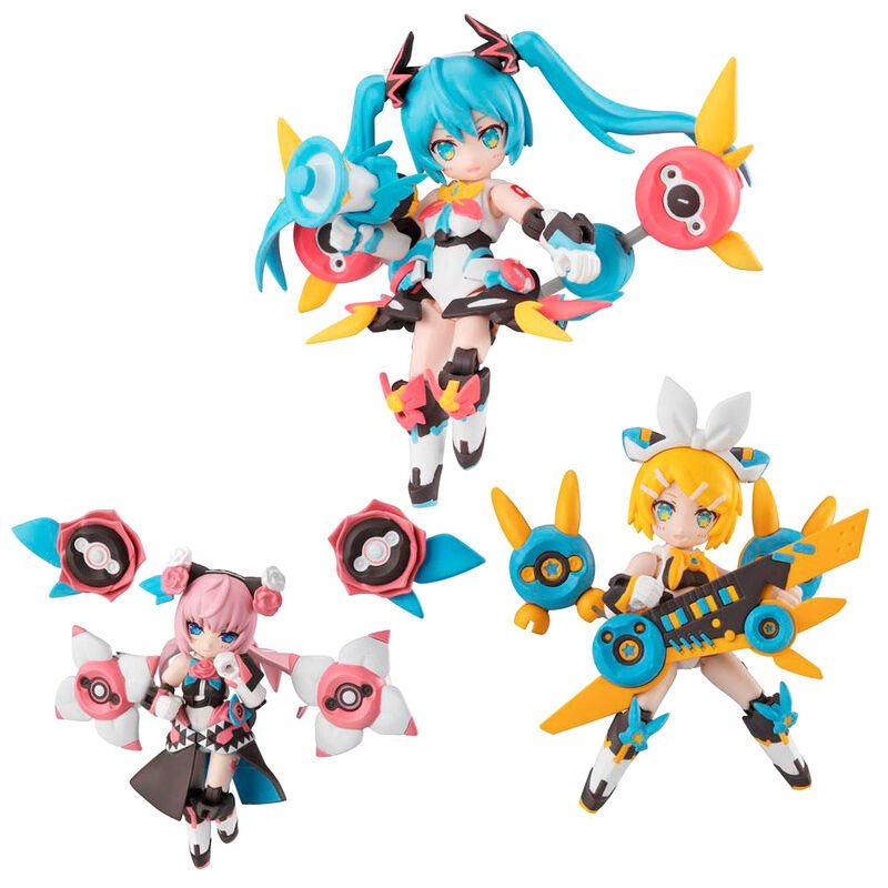 Hatsune Miku Desktop Army Singer assorted figure 8cm