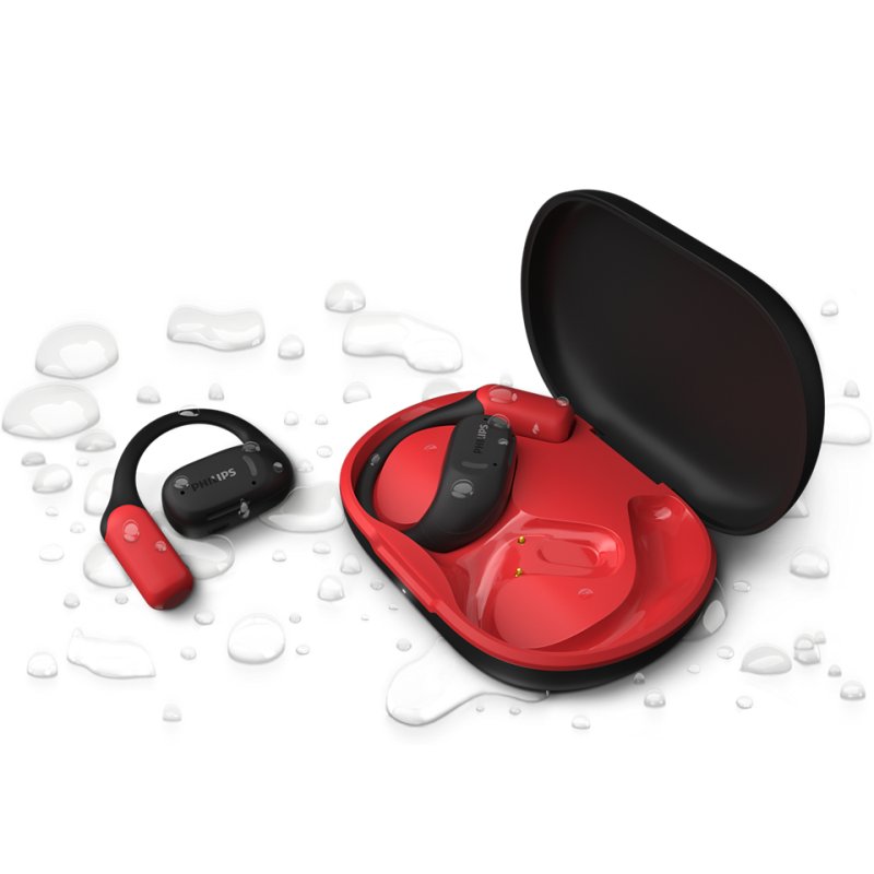 Philips Audio - TAA6709BK/00 Wireless Sports Headphones – Superior Sound for Active Lifestyles