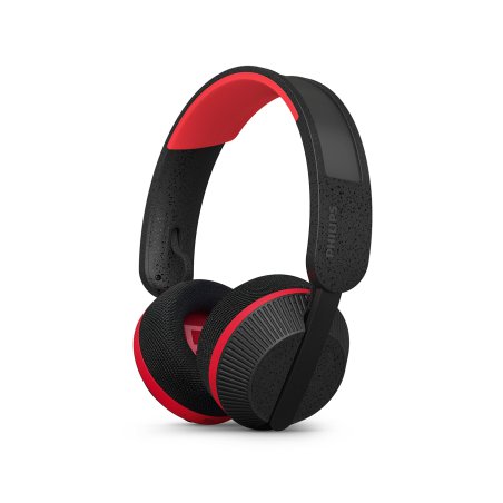 Philips 6000 series TAA6219BK/00 écouteur/casque Écouteurs Sans fil Arceau Musique Bluetooth Noir, Rouge