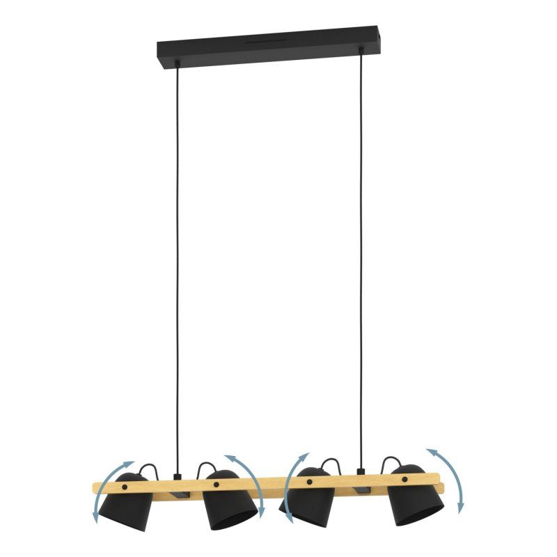 EGLO Hornwood-z éclairage en suspension Support flexible LED 14,8 W