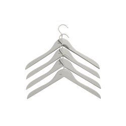 zzHAY - Soft Coat Hanger Slim Set of 4 - Grey (500079)