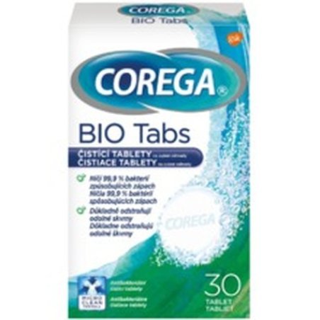 Corega Dental Cleansing Tablets Bio Tabs 30 P