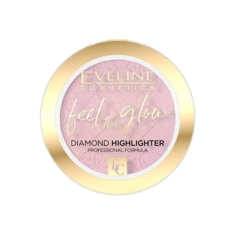 Eveline Cosmetics Feel The Glow 03 Rose Gold 4.2g