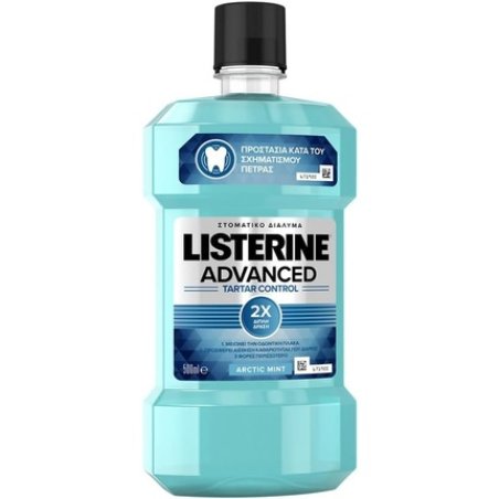 Listerine Mouthwash -500ml - Mouthwash Advanced Tartar Control - Anti Tartar
