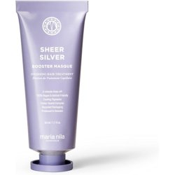 Maria Nila Sheer Silver Neutralizes Golden Shades Violet Pigments Gives Cool Tone 100% Vegan Sulfate Paraben Free