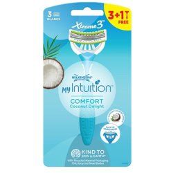 Disposable razor for women My Intuition Comfort Coconut Delight 3 1 pc