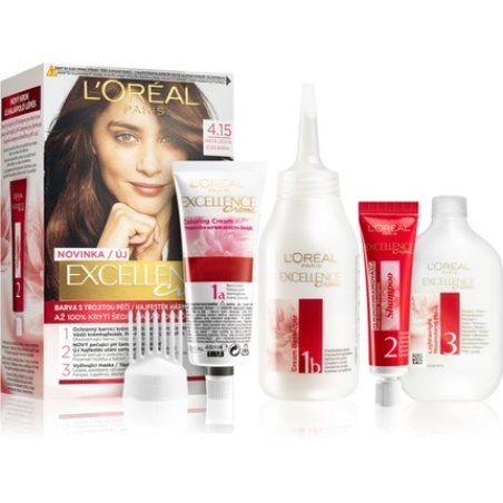 L'Oréal Paris Excellence Creme Triple Protection Hair Color 415 Frosted Brown 48ml