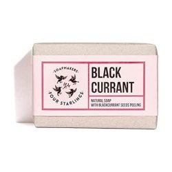Natural Eco Blackcurrant Exfoliating Soap 110g