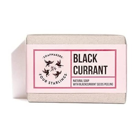 Natural Eco Blackcurrant Exfoliating Soap 110g