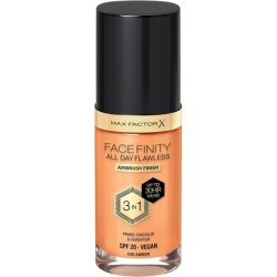 Max Factor Facefinity 3-in-1 All Day Flawless Liquid Foundation SPF 20 90 Amber 30ml