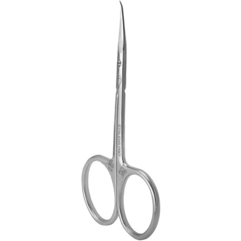 Exclusive 21 Professional Cuticle Scissors with Curved Tip Type 2 Design Fior di Magnolia