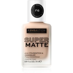 Revolution Relove Super Matte 2 in 1 Foundation Concealer 24ml