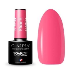 Claresa 8 Fluorescent UV Nail Polish 5ml