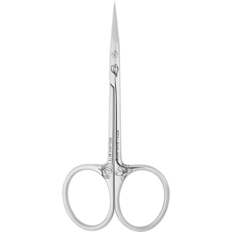 STALEKS PRO EXCLUSIVE Professional Cuticle Scissors Magnolia Pattern