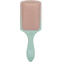 WetBrush Paddle Detangler with HeatFlex Bristles and Aquavents - Feel Good Ombre Seafoam