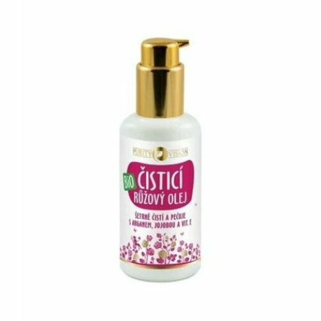 Purity Vision Bio Rose Cleansing Oil with Argan, Jojoba, and Vit. E 100ml