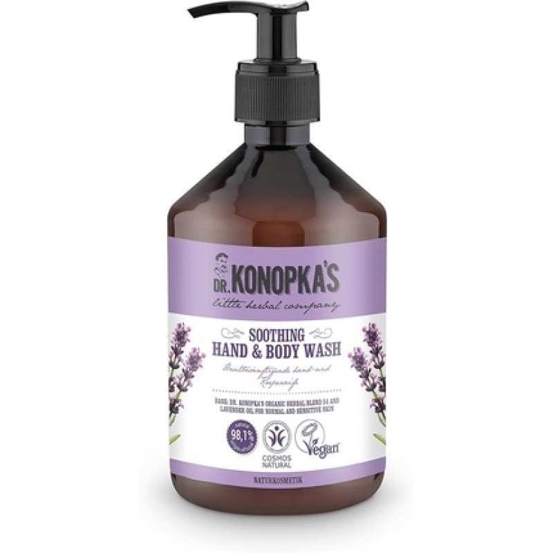 Dr. Konopka's Soothing Hand and Body Wash 500ml