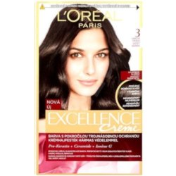 Excellence Creme Permanent Hair Color Shade 3 Dark Brown