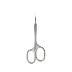 STALEKS UNIQ SQ-20/4 Cuticle Scissors with Asymmetric Handles and Classic Curved Blade