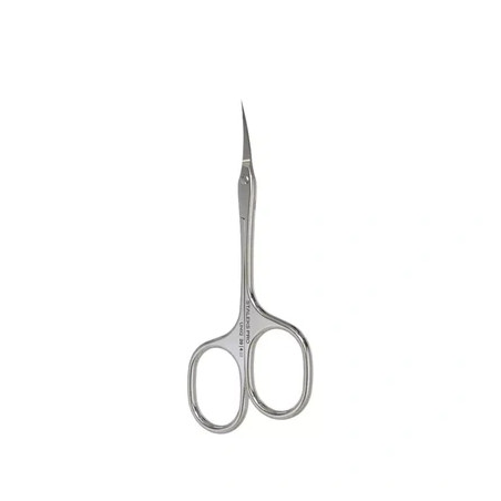 STALEKS UNIQ SQ-20/4 Cuticle Scissors with Asymmetric Handles and Classic Curved Blade