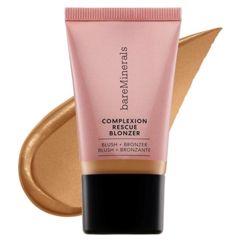 bareMinerals Complexion Rescue Liquid Blonzer Blush Bronzer Hybrid Sun-Kissed Glow Buildable Face Cheeks Gel-Cream