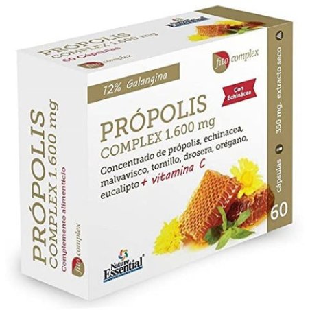 Propolis Complex 600 Mg. 60 Caps. Nature Essential