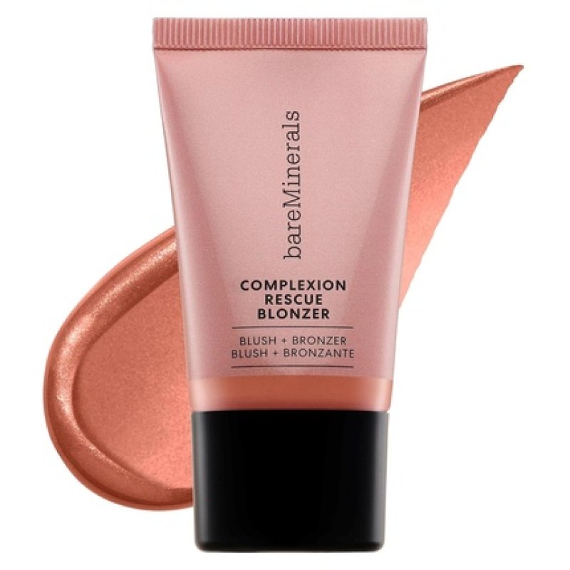 bareMinerals Complexion Rescue Liquid Blonzer Blush Bronzer Hybrid Sun-Kissed Glow Buildable Face Cheeks Gel-Cream